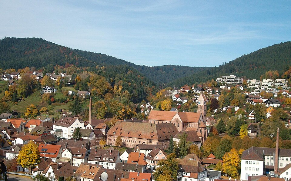 Wintergarten-Fachbetriebe in Alpirsbach: Stadtansicht