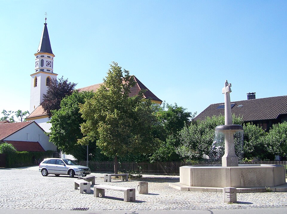 Wintergarten-Fachbetriebe in Ampfing: Kirchplatz – Foto: Ampfinger Wintergarten-Fachbetriebe in Ampfing: Kirchplatz