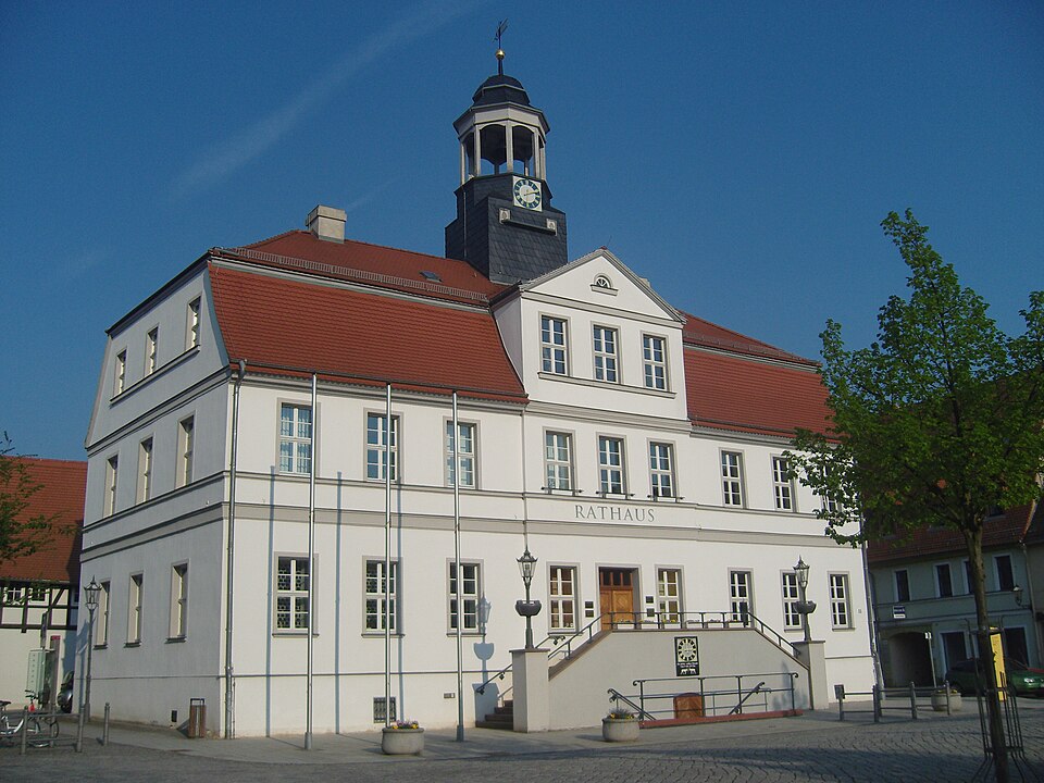 Wintergarten-Fachbetriebe in Bad Düben: Baddüben Rathaus – Foto: Z thomas Wintergarten-Fachbetriebe in Bad Düben: Baddüben Rathaus