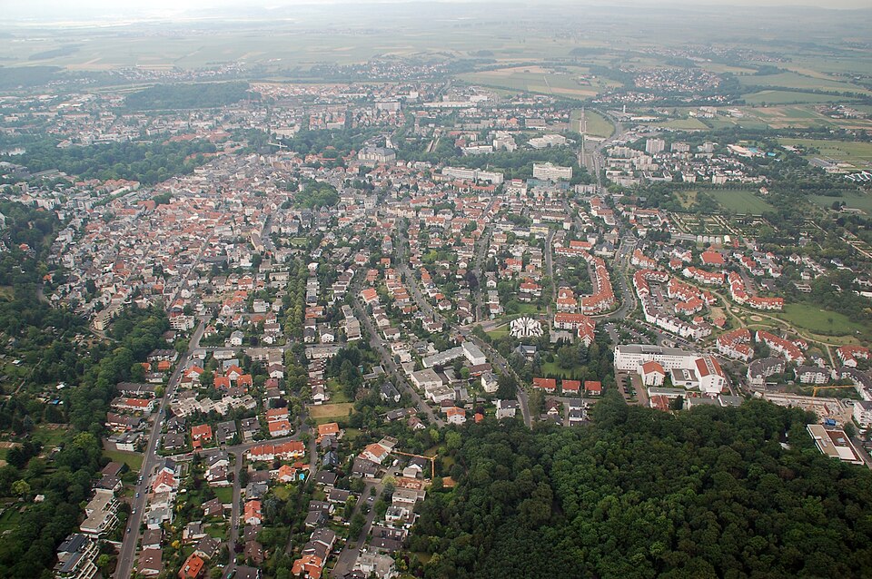 Wintergarten-Fachbetriebe in Bad Nauheim: Stadtansicht
