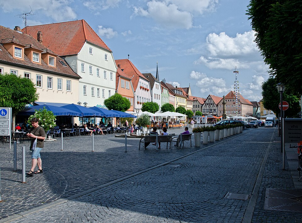 Wintergarten-Fachbetriebe in Bad Neustadt an der Saale: Stadtansicht – Foto: Dietrich Krieger Wintergarten-Fachbetriebe in Bad Neustadt an der Saale: Stadtansicht