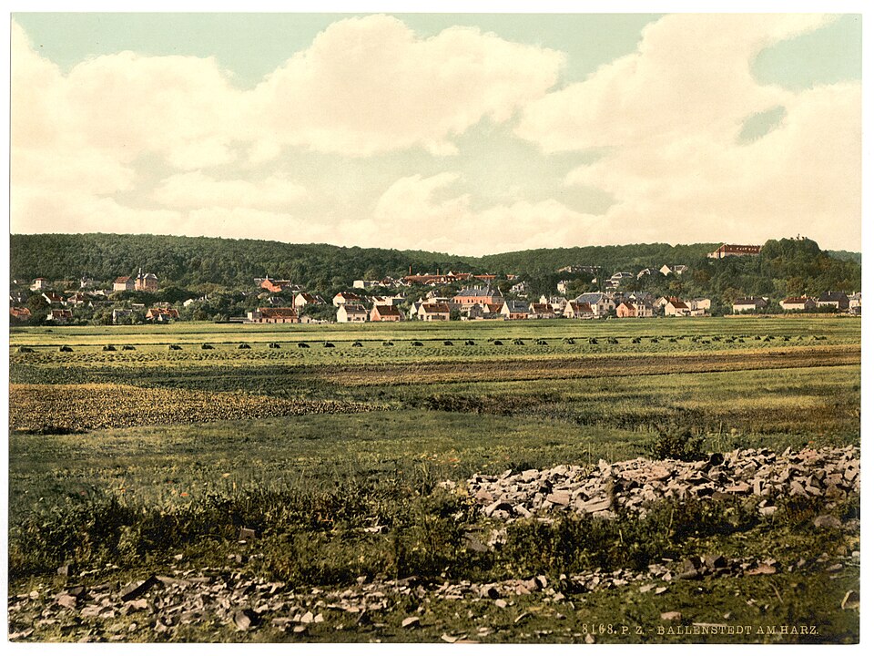 Wintergarten-Fachbetriebe in Ballenstedt: Stadtansicht – Foto: Unknown authorUnknown author Wintergarten-Fachbetriebe in Ballenstedt: Stadtansicht