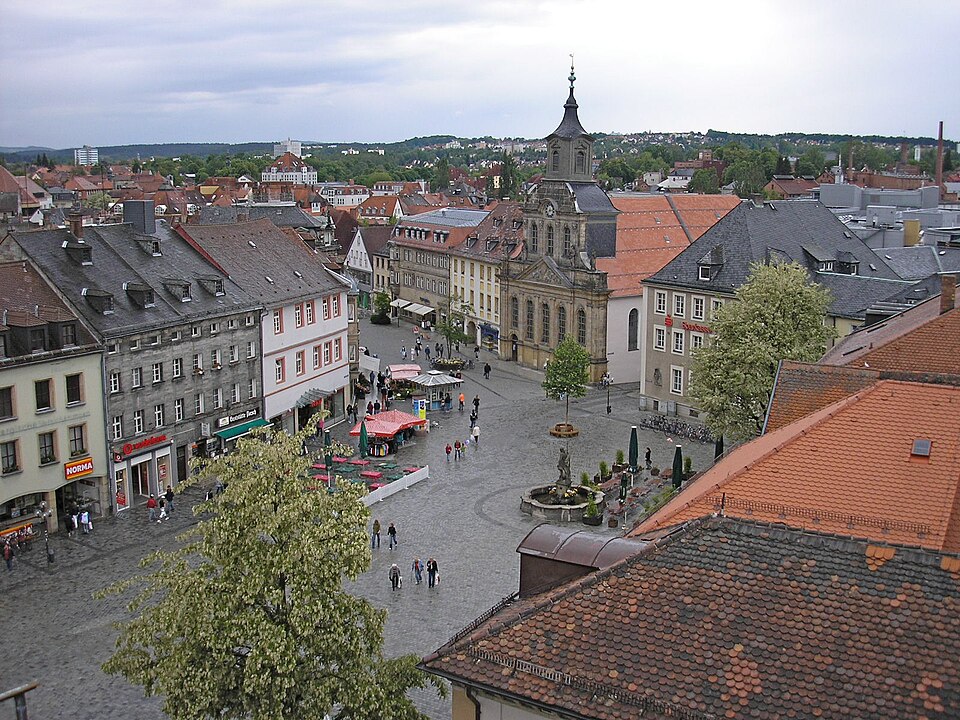 Wintergarten-Fachbetriebe in Bayreuth: Marktplatz – Foto: Michael Sander Wintergarten-Fachbetriebe in Bayreuth: Marktplatz