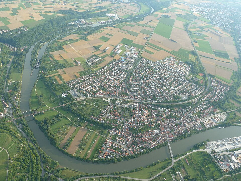 Wintergarten-Fachbetriebe in Benningen am Neckar: Stadtansicht