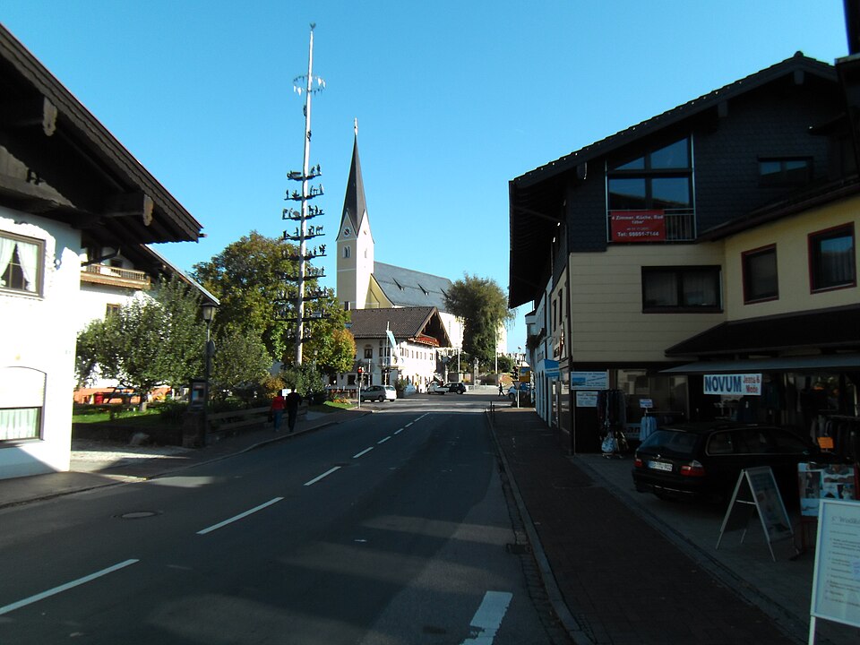 Wintergarten-Fachbetriebe in Bernau am Chiemsee: Stadtansicht – Foto: Dr. Wilfred Krause Wintergarten-Fachbetriebe in Bernau am Chiemsee: Stadtansicht