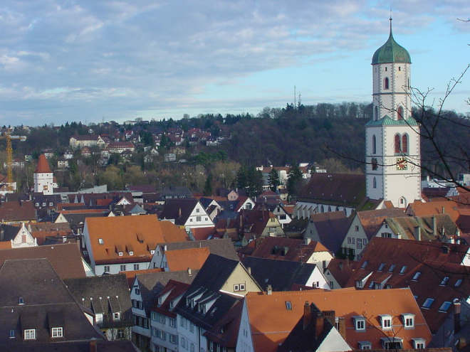 Wintergarten-Fachbetriebe in Biberach an der Riß: Stadtansicht – Foto: Wikimedia-Autor Wintergarten-Fachbetriebe in Biberach an der Riß: Stadtansicht
