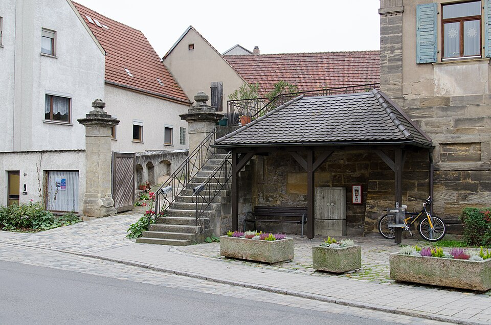 Wintergarten-Fachbetriebe in Bischberg: Hauptstraße – Foto: Tilman2007 Wintergarten-Fachbetriebe in Bischberg: Hauptstraße