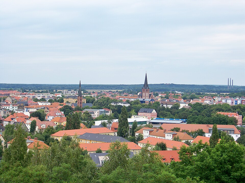 Wintergarten-Fachbetriebe in Bitterfeld-Wolfen: Stadtansicht