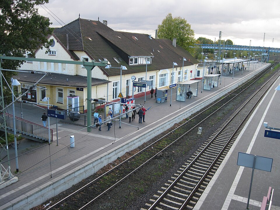Wintergarten-Fachbetriebe in Buchholz in der Nordheide: Bahnhof – Foto: Poul Krogsgård Wintergarten-Fachbetriebe in Buchholz in der Nordheide: Bahnhof