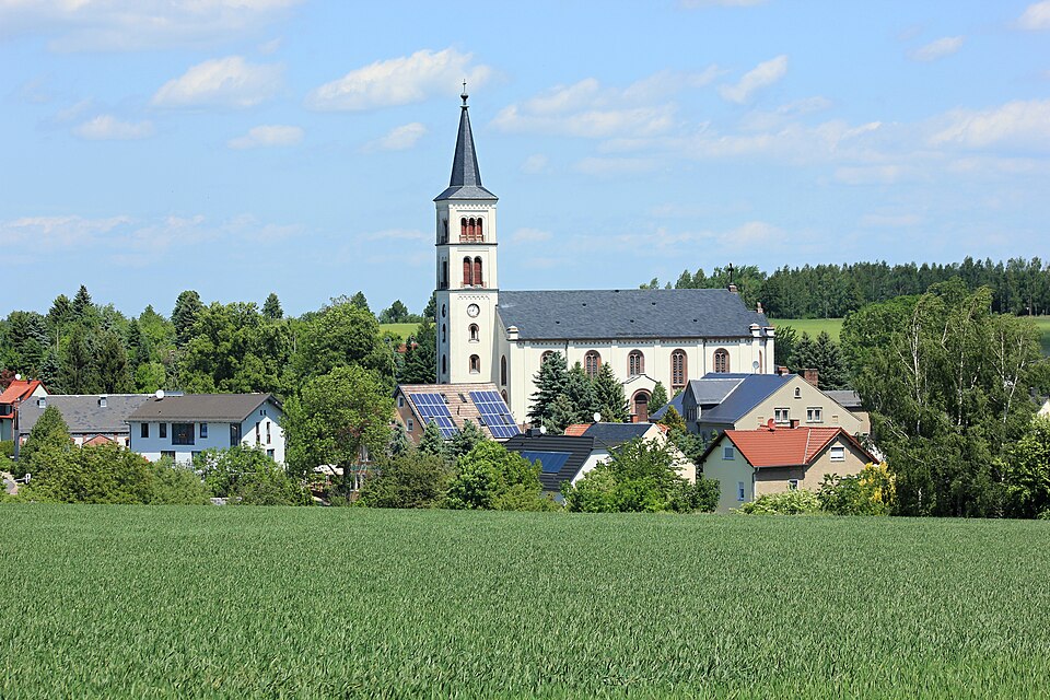 Wintergarten-Fachbetriebe in Callenberg: Kirche – Foto: Kora27 Wintergarten-Fachbetriebe in Callenberg: Kirche