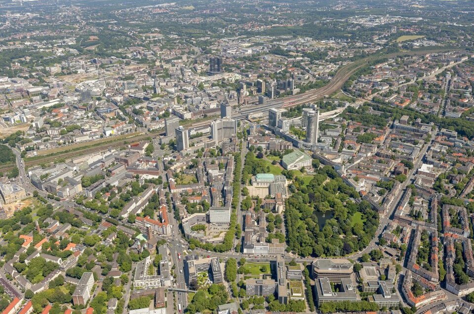 Wintergarten-Fachbetriebe in Essen: Stadtansicht