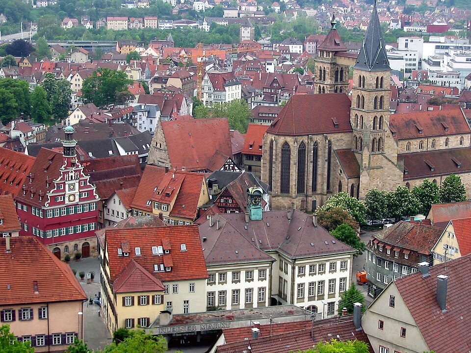 Wintergarten-Fachbetriebe in Esslingen am Neckar: Stadtansicht