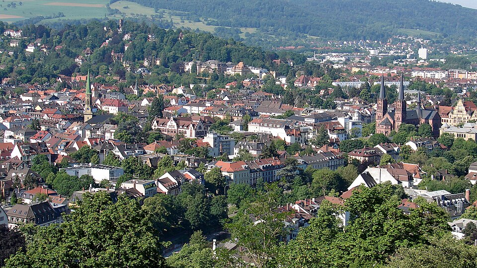 Wintergarten-Fachbetriebe in Freiburg im Breisgau: Stadtansicht