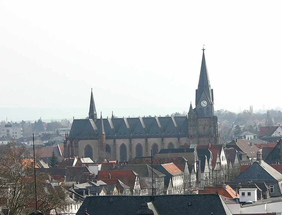 Wintergarten-Fachbetriebe in Friedberg: Stadtkirche – Foto: Wikimedia-Autor Wintergarten-Fachbetriebe in Friedberg: Stadtkirche