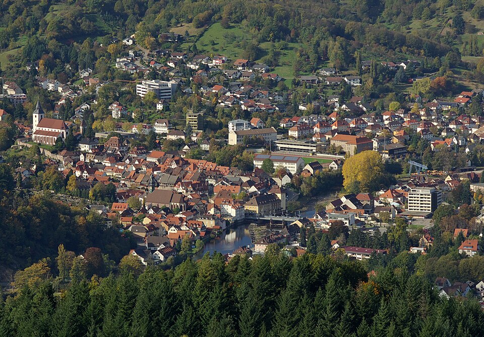 Wintergarten-Fachbetriebe in Gernsbach: Stadtansicht