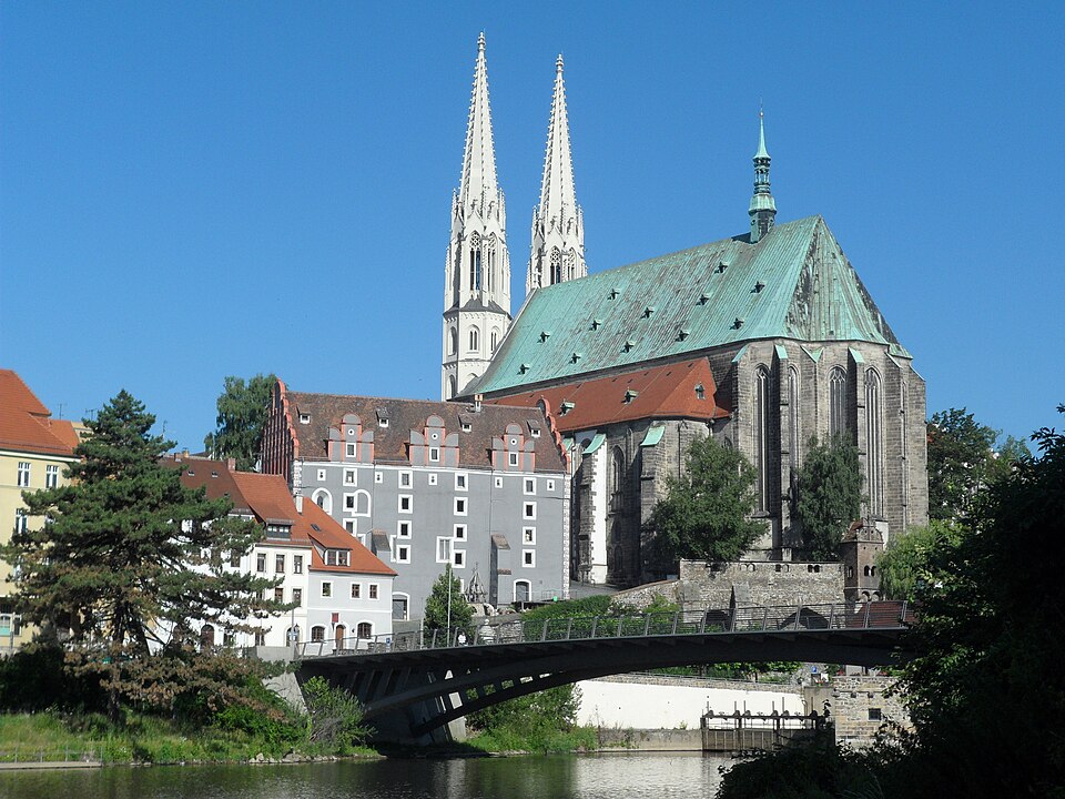 Wintergarten-Fachbetriebe in Görlitz: Altstadtbrücke und Peterskirche – Foto: Schläsinger Wintergarten-Fachbetriebe in Görlitz: Altstadtbrücke und Peterskirche
