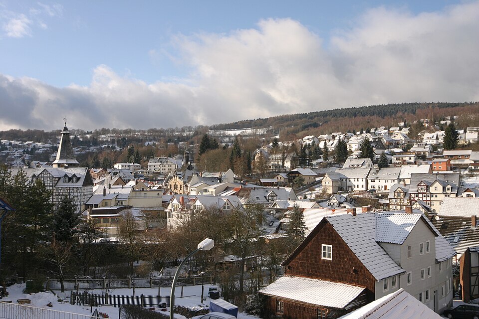 Wintergarten-Fachbetriebe in Großalmerode: Stadtansicht – Foto: User:Janaco Wintergarten-Fachbetriebe in Großalmerode: Stadtansicht