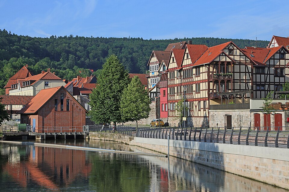 Wintergarten-Fachbetriebe in Hannoversch Münden: Stadtansicht – Foto: W. Bulach Wintergarten-Fachbetriebe in Hannoversch Münden: Stadtansicht