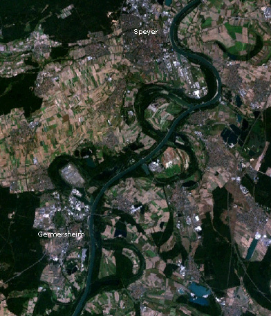 Wintergarten-Fachbetriebe in Heidesheim: Stadtansicht – Foto: NASA Wintergarten-Fachbetriebe in Heidesheim: Stadtansicht