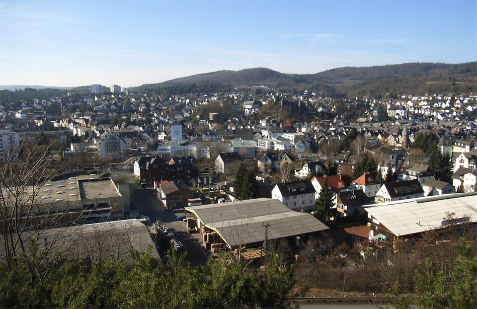 Wintergarten-Fachbetriebe in Herborn: Stadtansicht – Foto: Wikimedia-Autor Wintergarten-Fachbetriebe in Herborn: Stadtansicht