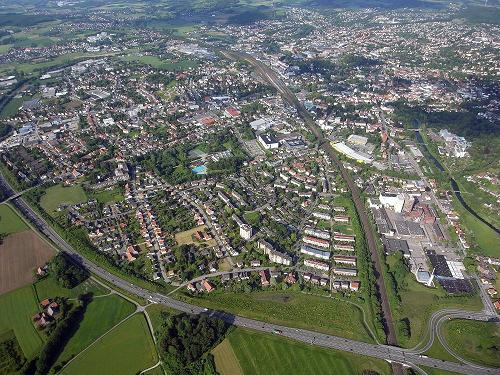 Wintergarten-Fachbetriebe in Herford: Stadtansicht