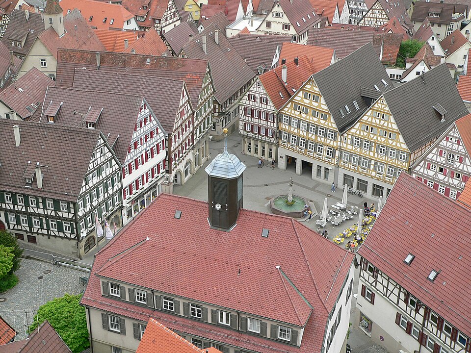 Wintergarten-Fachbetriebe in Herrenberg: Marktplatz – Foto: JuergenG Wintergarten-Fachbetriebe in Herrenberg: Marktplatz