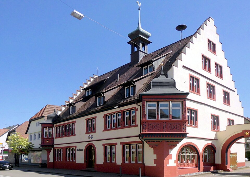 Wintergarten-Fachbetriebe in Kippenheim: Rathaus – Foto: Rauenstein Wintergarten-Fachbetriebe in Kippenheim: Rathaus