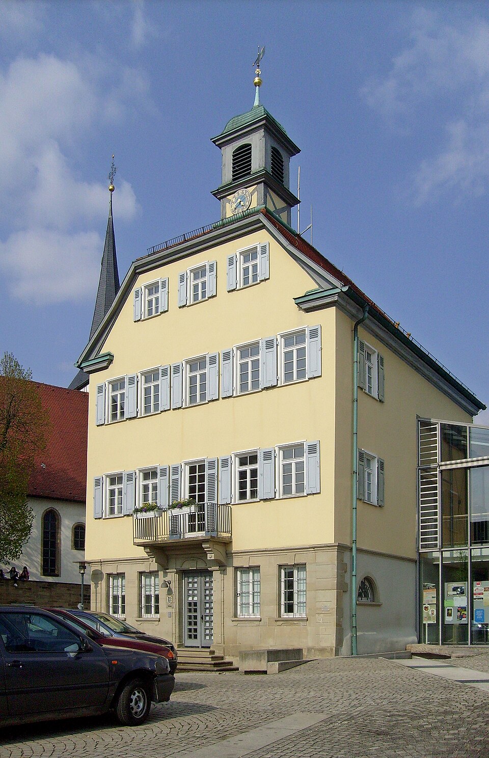 Wintergarten-Fachbetriebe in Kirchheim am Neckar: Rathaus