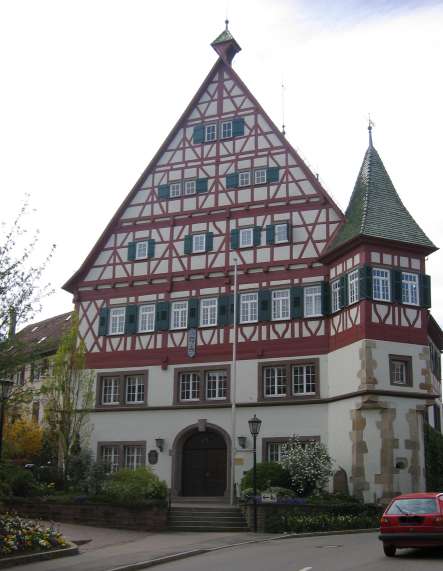 Wintergarten-Fachbetriebe in Korntal: Stadtansicht – Foto: Mussklprozz at German Wikipedia Wintergarten-Fachbetriebe in Korntal: Stadtansicht