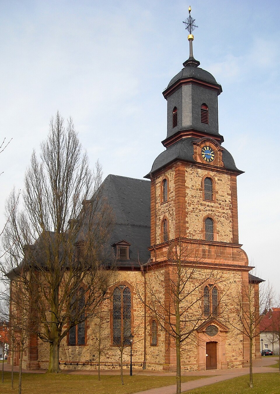 Wintergarten-Fachbetriebe in Langenselbold: Evangelische Kirche – Foto: Rudolf Stricker Wintergarten-Fachbetriebe in Langenselbold: Evangelische Kirche