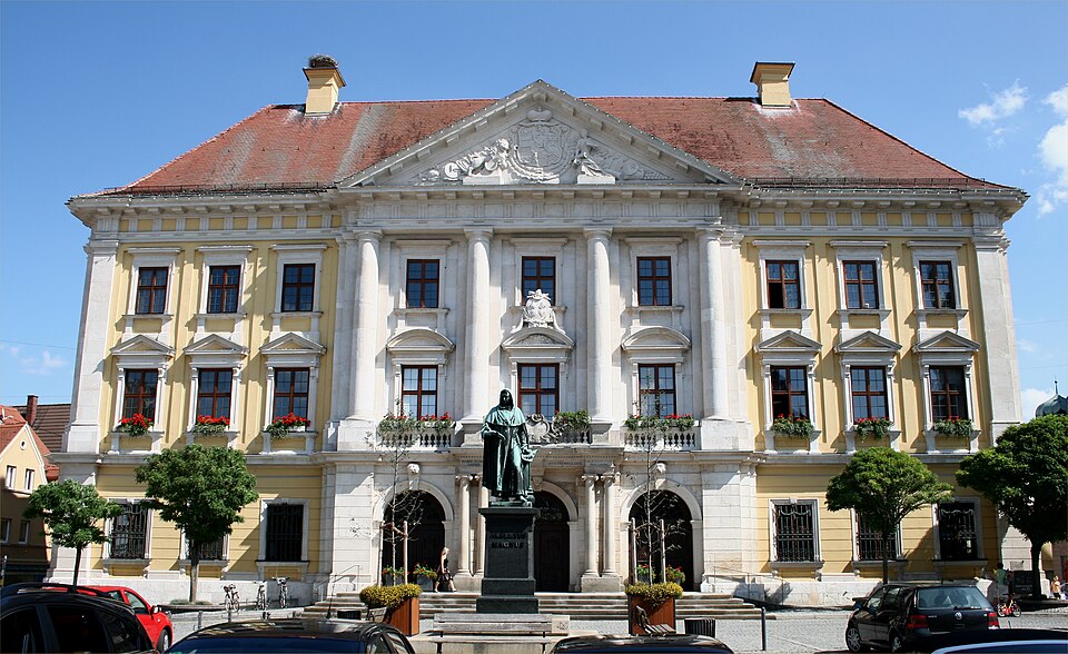 Wintergarten-Fachbetriebe in Lauingen: Rathaus – Foto: Dr. Eugen Lehle Wintergarten-Fachbetriebe in Lauingen: Rathaus