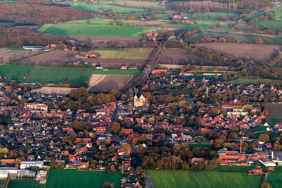 Wintergarten-Fachbetriebe in Legden: Osterwick, Ortsansicht