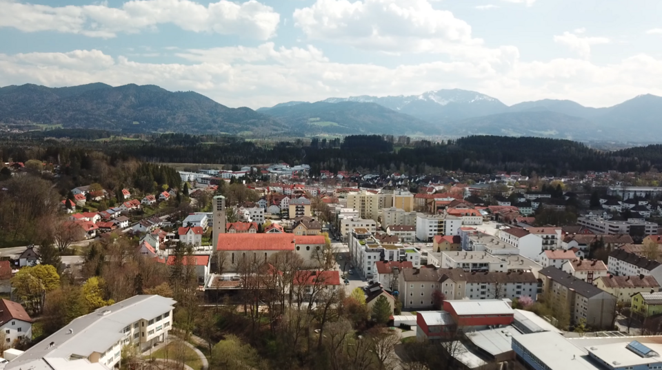 Wintergarten-Fachbetriebe in Penzberg: Stadtansicht
