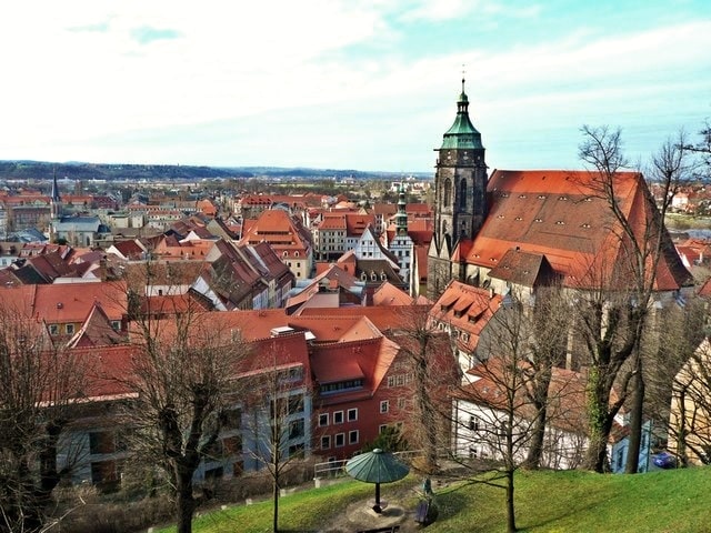 Wintergarten-Fachbetriebe in Pirna: Blick über die Altstadt – Foto: Norbert Kaiser Wintergarten-Fachbetriebe in Pirna: Blick über die Altstadt