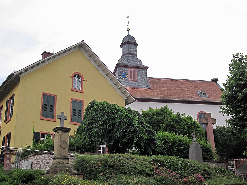 Wintergarten-Fachbetriebe in Reinheim: Spachbruecken Kirche – Foto: Vadder Pemm at de.wikipedia Wintergarten-Fachbetriebe in Reinheim: Spachbruecken Kirche