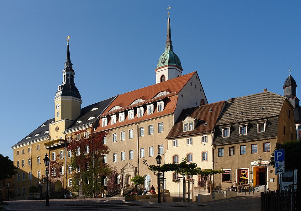 Wintergarten-Fachbetriebe in Roßwein: Stadtansicht – Foto: User:Kolossos Wintergarten-Fachbetriebe in Roßwein: Stadtansicht