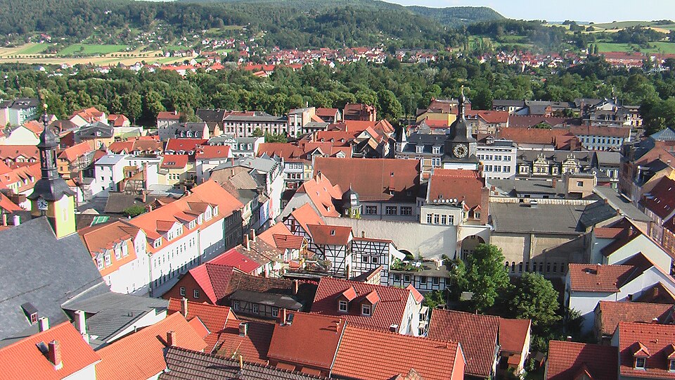 Wintergarten-Fachbetriebe in Rudolstadt: Stadtansicht