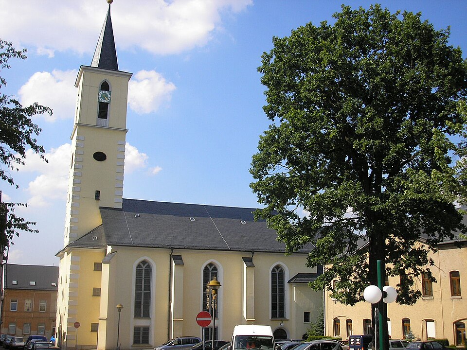 Wintergarten-Fachbetriebe in Schleiz: Stadtkirche – Foto: Michael Sander Wintergarten-Fachbetriebe in Schleiz: Stadtkirche