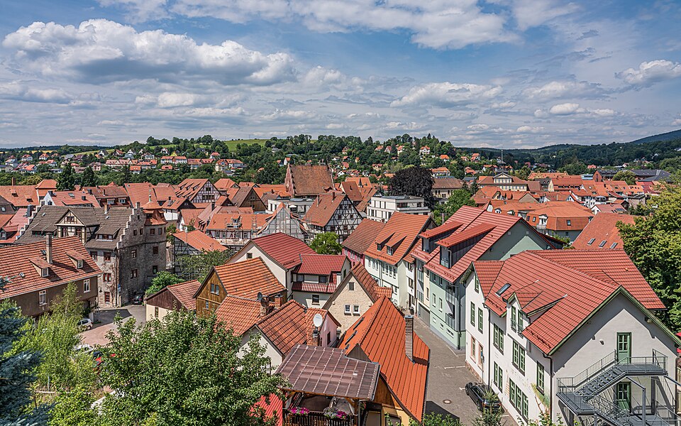 Wintergarten-Fachbetriebe in Schmalkalden: Thuringia view from Schloss – Foto: A.Savin Wintergarten-Fachbetriebe in Schmalkalden: Thuringia view from Schloss