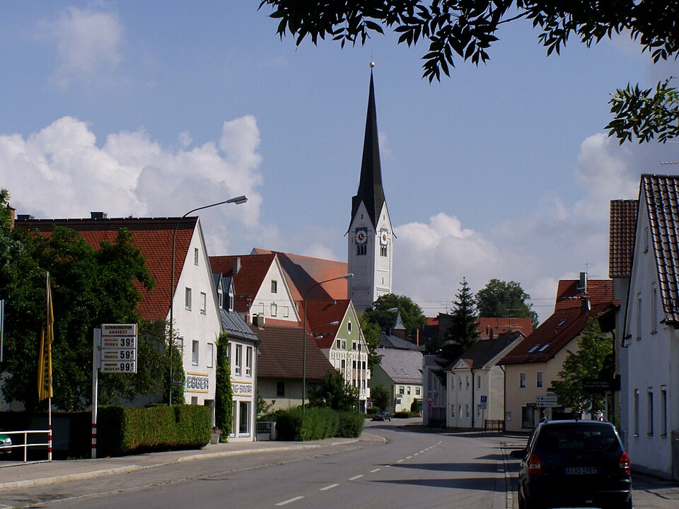 Wintergarten-Fachbetriebe in Schwabmünchen: MIndelheimer Str, Pfarrkirche