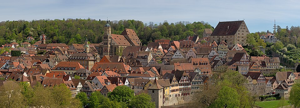 Wintergarten-Fachbetriebe in Schwäbisch Hall: Blick auf die Altstadt – Foto: Jörg Braukmann Wintergarten-Fachbetriebe in Schwäbisch Hall: Blick auf die Altstadt