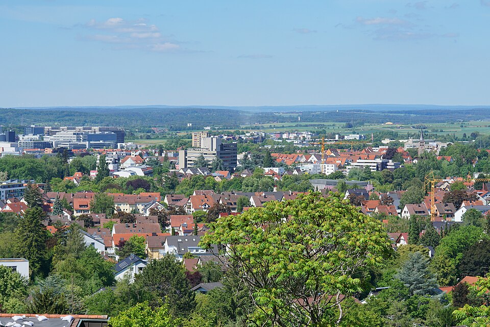 Wintergarten-Fachbetriebe in Sindelfingen: Stadtansicht