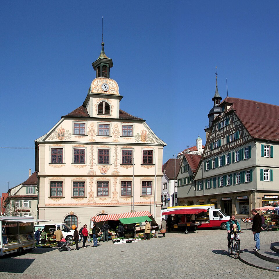 Wintergarten-Fachbetriebe in Vaihingen an der Enz: Rathaus – Foto: SteveK Wintergarten-Fachbetriebe in Vaihingen an der Enz: Rathaus