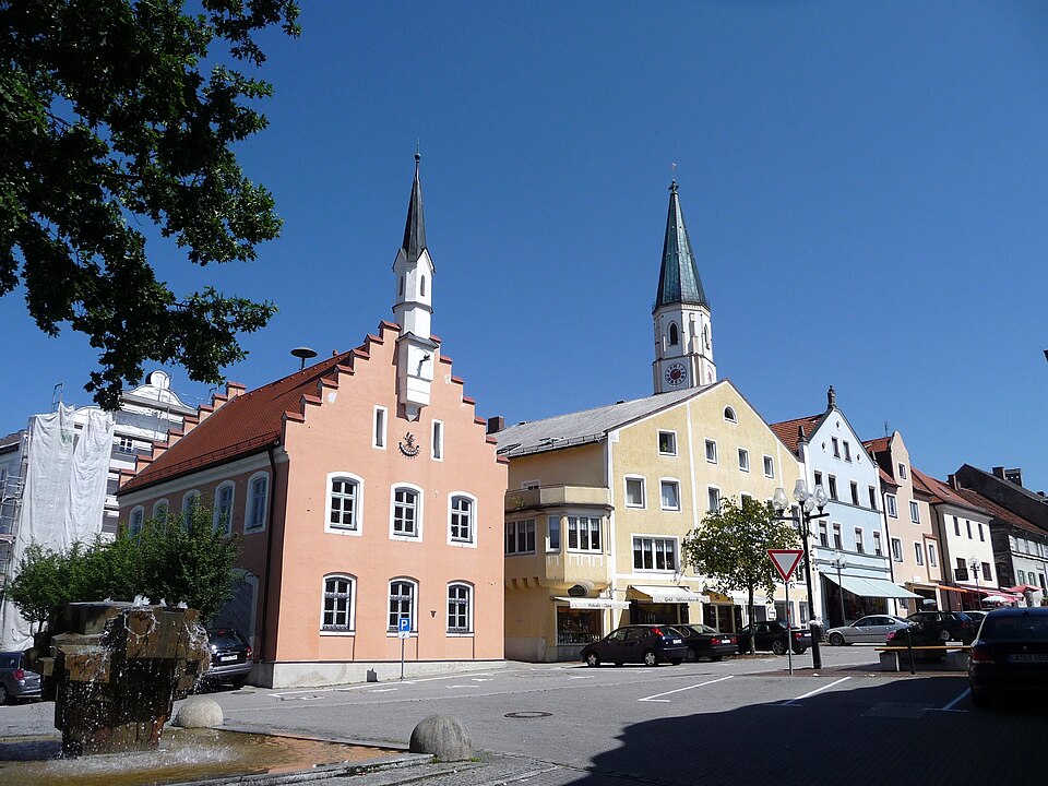 Wintergarten-Fachbetriebe in Velden: Marktplatz – Foto: Konrad Lackerbeck Wintergarten-Fachbetriebe in Velden: Marktplatz
